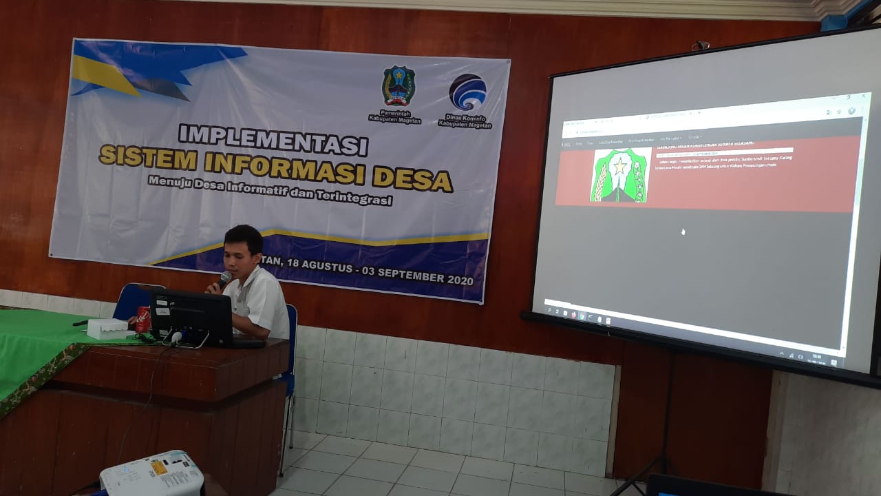 PELATIHAN SITEM INFORMASI DESA 