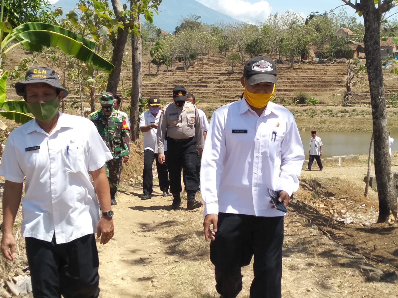 PENGECEKAN LOKASI PEMBANGUNAN EMBUNG